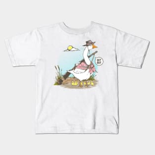 Badass Mama Goose Kids T-Shirt